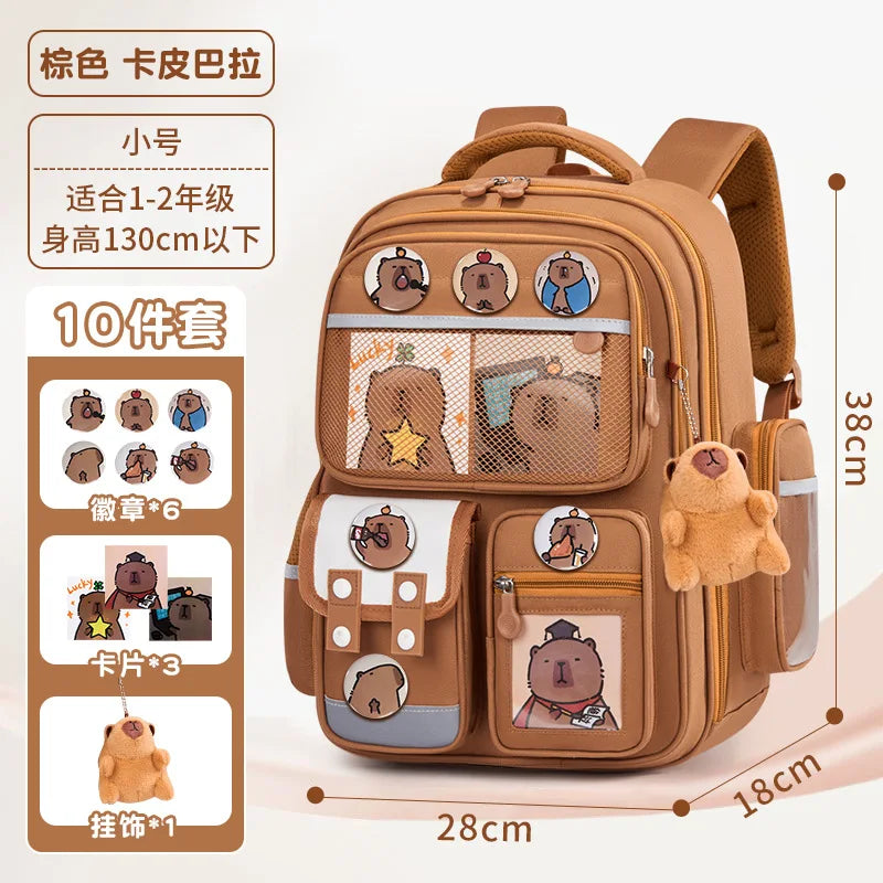 Zaino personalizzato JUPPE in velluto a coste con toppe di animali, con nome personalizzabile, ideale per la scuola. Disponibile in 6 colori e nelle taglie Media e Piccola, adatto a bambini da 1 a 6 anni o da 3 a 15 anni.