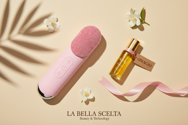 Spazzola Pulizia Viso Elettrica + Olio di Argan in Regalo
